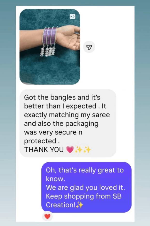 SB Creation customer review screenshot 13
