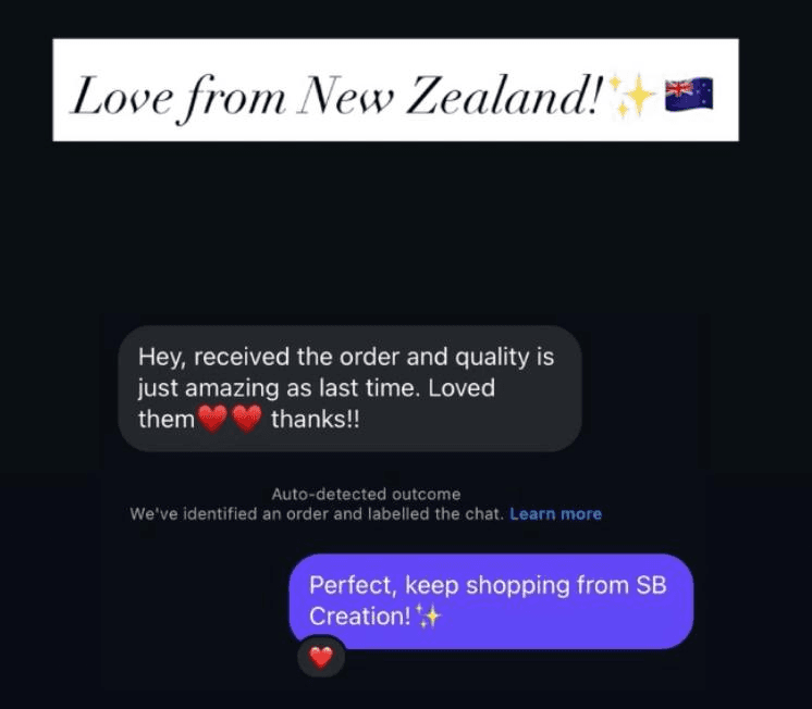 SB Creation customer review screenshot 21
